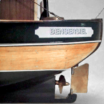 Maquetas de barcos Madera: BENSERSIEL 1952