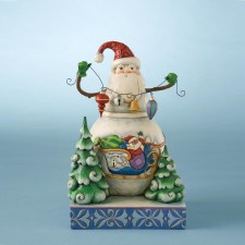 Figura Frosty Santa de Jim Shore