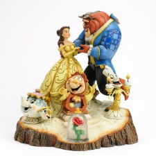 Figura de La Bella y La Bestia de Jim Shore
