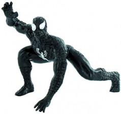 Figura pvc SPIDERMAN NEGRO AGACHADO de MARVEL