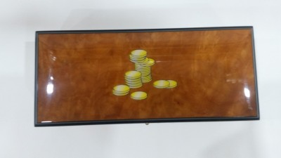 Caja de fichas para juego de mesa de Giglio Asla