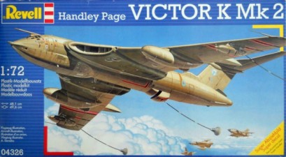 Maqueta avión de plástico  VICTOR K Mk 2